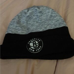 Brooklyn New York Black and Gray Beanie